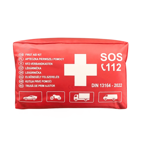 Πλήρες Φαρμακείο DIN 13164:2022 για Αυτοκίνητο – Υποχρεωτικό για Τεχνικό Έλεγχο (ΚΤΕΟ)