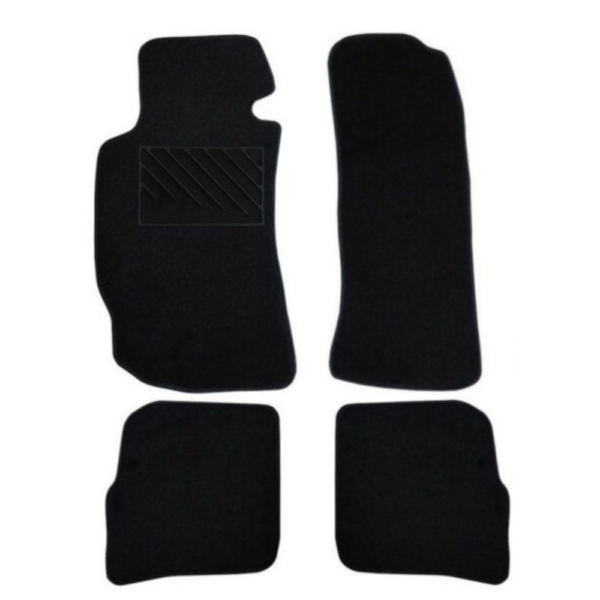 Πατάκια από μοκέτα Μεσαίας Ποιότητας μαύρα για Mazda RX-8 μοντ. 2002-2012  4τμχ