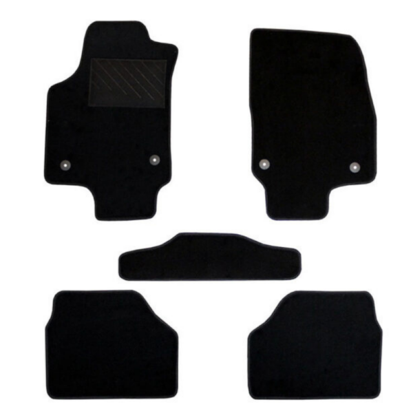 Πατάκια από μοκέτα Οικονομικής Ποιότητας μαύρα για Opel Astra H μοντ. 2004-2009  5τμχ