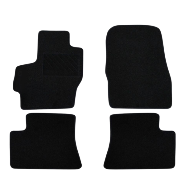 Πατάκια από μοκέτα Οικονομικής Ποιότητας μαύρα συμβατά με Mazda 3 BL μοντ. 2008-2013  4τμχ