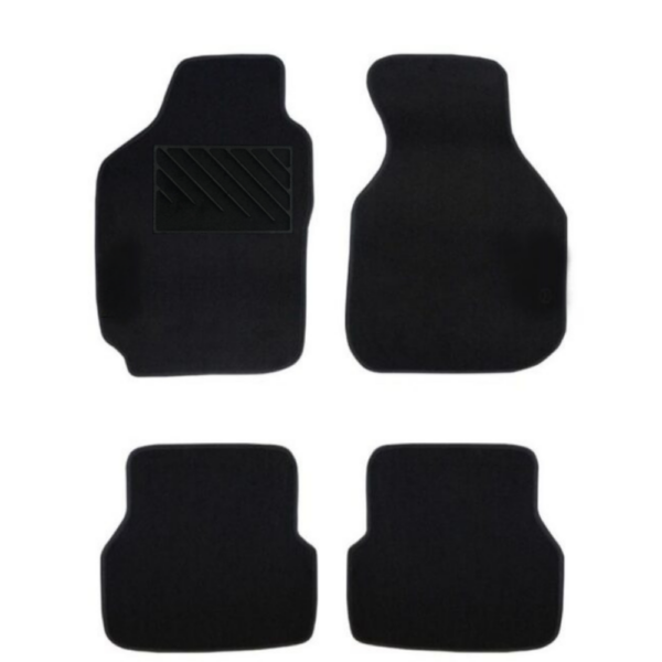 Πατάκια από μοκέτα Οικονομικής Ποιότητας μαύρα συμβατά με Mazda Demio μοντ. 1999-2002  4τμχ
