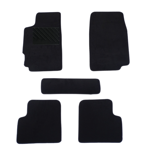 Πατάκια από μοκέτα Οικονομικής Ποιότητας μαύρα συμβατά με Peugeot 406 μοντ. 1995-2004  5τμχ