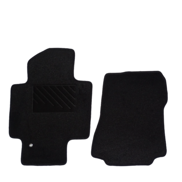 Πατάκια από μοκέτα Ποιότητας Πολυτελείας μαύρα συμβατά με Nissan NV 200  μοντ. 2014-Σήμερα 2τμχ