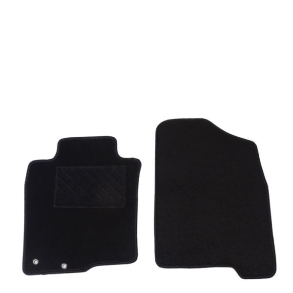 Πατάκια από μοκέτα Οικονομικής Ποιότητας μαύρα συμβατά με Nissan Navara D23 Μονοκάμπινο μοντ. 2014-Σήμερα 4τμχ