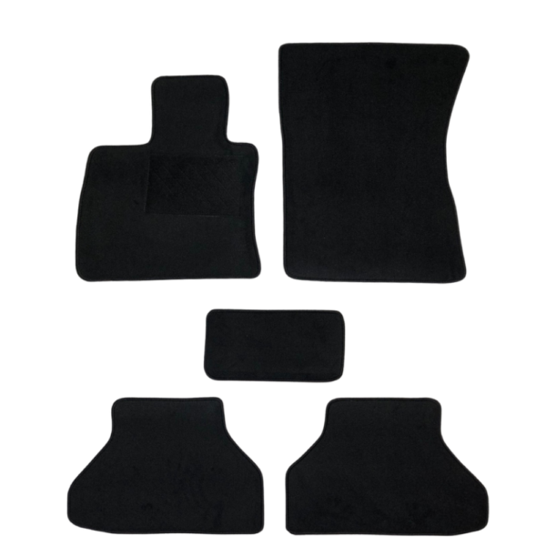Πατάκια από μοκέτα Οικονομικής Ποιότητας μαύρα συμβατά με BMW X6 E71/ X5 E70  5τμχ