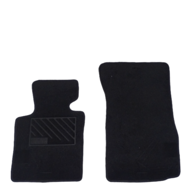Πατάκια από μοκέτα Ποιότητας Πολυτελείας μαύρα συμβατά με BMW Z4 μοντ. 2002-2008  2τμχ