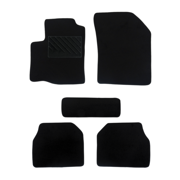 Πατάκια από μοκέτα Μεσαίας Ποιότητας μαύρα συμβατά με Suzuki S-Cross μοντ. 2013-2021  5τμχ