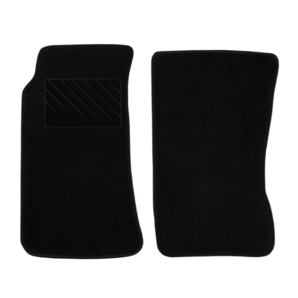 Πατάκια από μοκέτα Οικονομικής Ποιότητας μαύρα συμβατά με Mazda MX-5 NB μοντ. 1989-2005  2τμχ