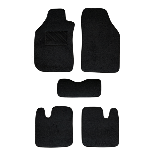 Πατάκια από μοκέτα Οικονομικής Ποιότητας μαύρα για Nissan Micra K11 μοντ. 1992-2002 5τμχ