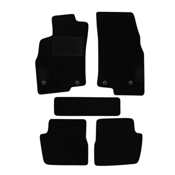 Πατάκια από μοκέτα Οικονομικής Ποιότητας μαύρα για Alfa Romeo MiTo μοντ. 2008-2018  5τμχ