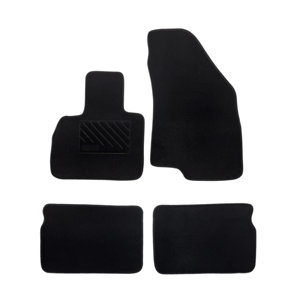 Πατάκια από μοκέτα Μεσαίας Ποιότητας μαύρα συμβατά με Chery Tiggo 7 - 4τμχ.