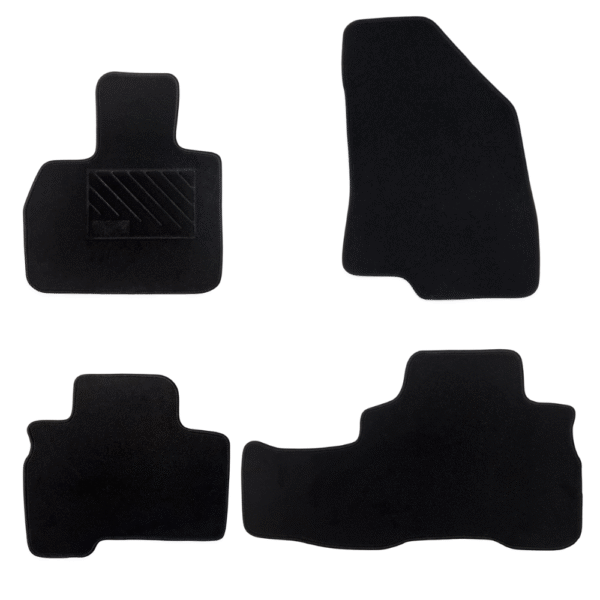 Πατάκια από μοκέτα Μεσαίας Ποιότητας μαύρα συμβατά με Chery Tiggo 8 - 4τμχ.
