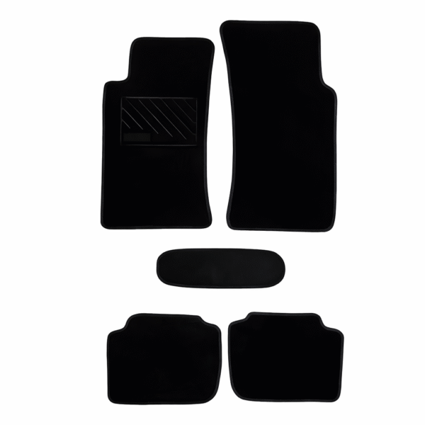Πατάκια από μοκέτα Οικονομικής Ποιότητας μαύρα συμβατά με Ford Sierra 5τμχ