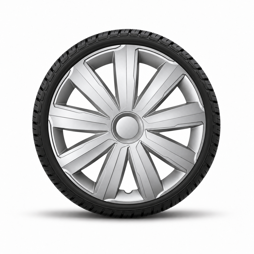 Σετ Τάσια Αυτοκινήτου 15″ Versaco Drift Silver – 4 τμχ.