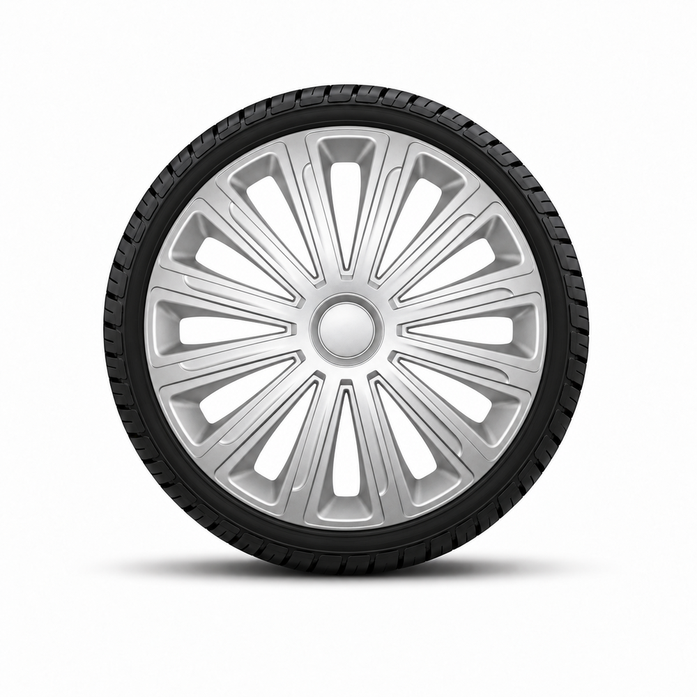 Σετ Τάσια Αυτοκινήτου 15″ Versaco Trend Silver – 4 τμχ.